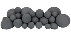 Rasmussen Mixed Fireballs 30" | Dark Gray