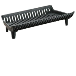Cast Iron Fireplace Grates 2.25-in Clearance To Floor